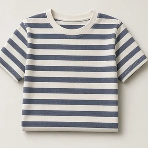 Kids' Striped Cotton Tee